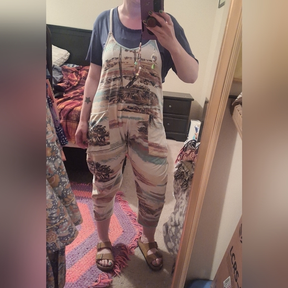 Free People Hot Shot Onesie - Pink Combo Checkered - NWT - Picture 9 of 9